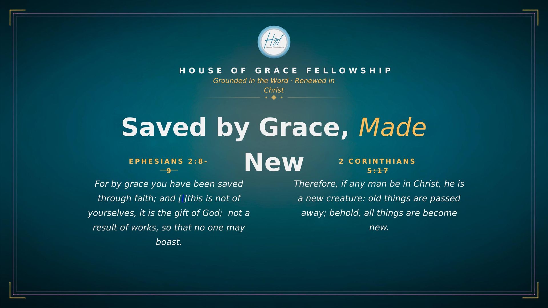 The Biblical Decision Process Wisdom from Grace, Not Fear Slide 1